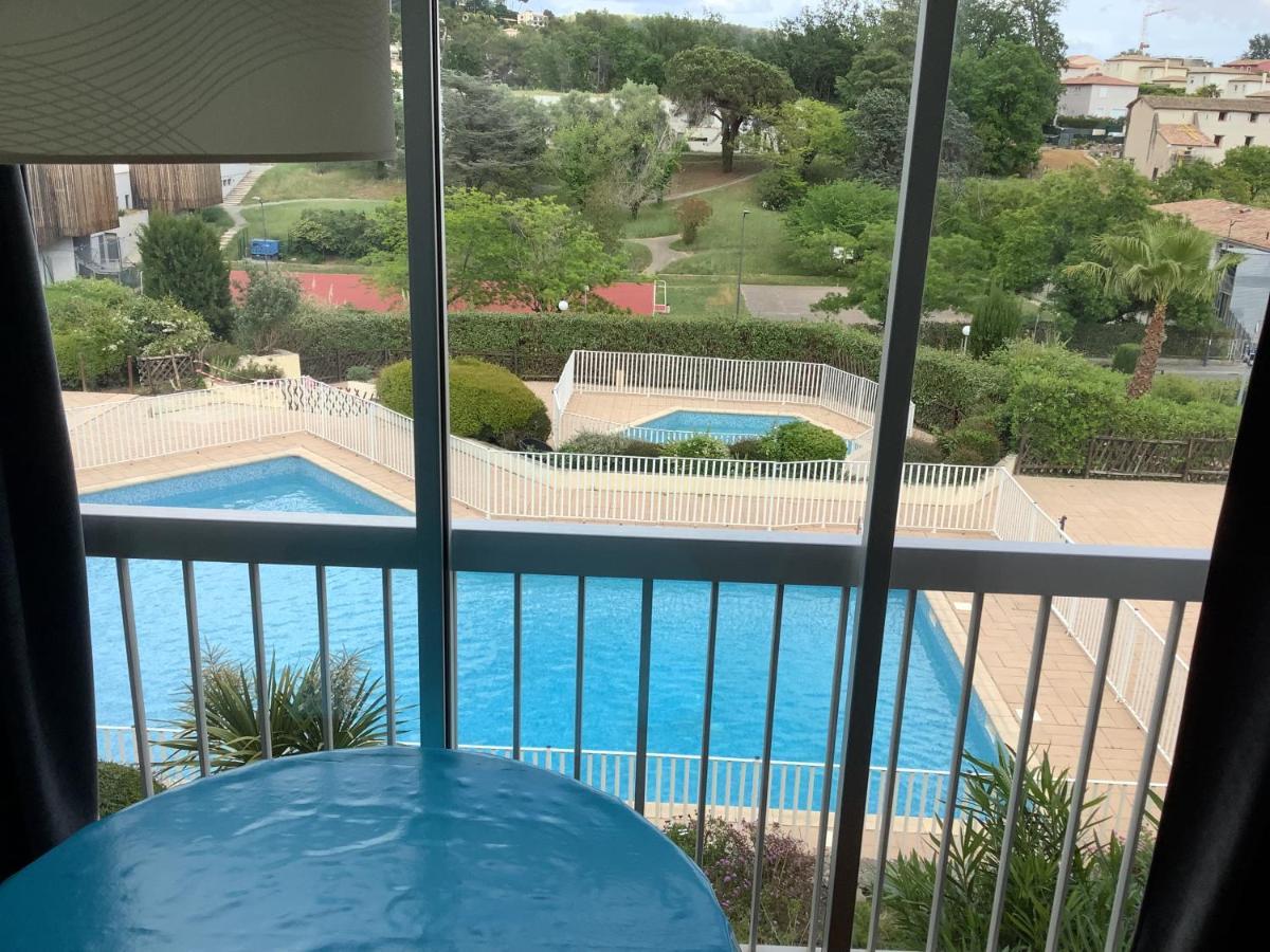 Au Calme Dans Hameau Fleuri Joli Studio 3 Pers Piscine Parking Wi-Fi 방스 외부 사진